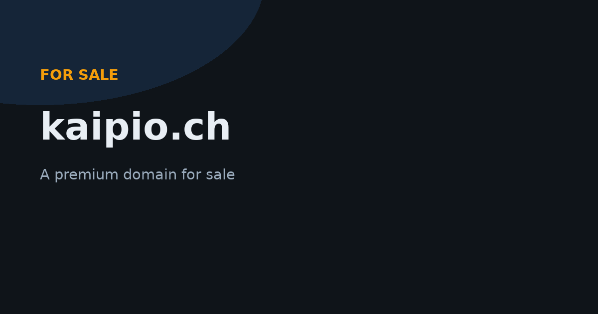 kaipio.ch